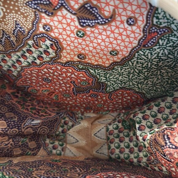 Woven Rattan Canteen Crossbody Bag NWOT - Picture 6 of 6